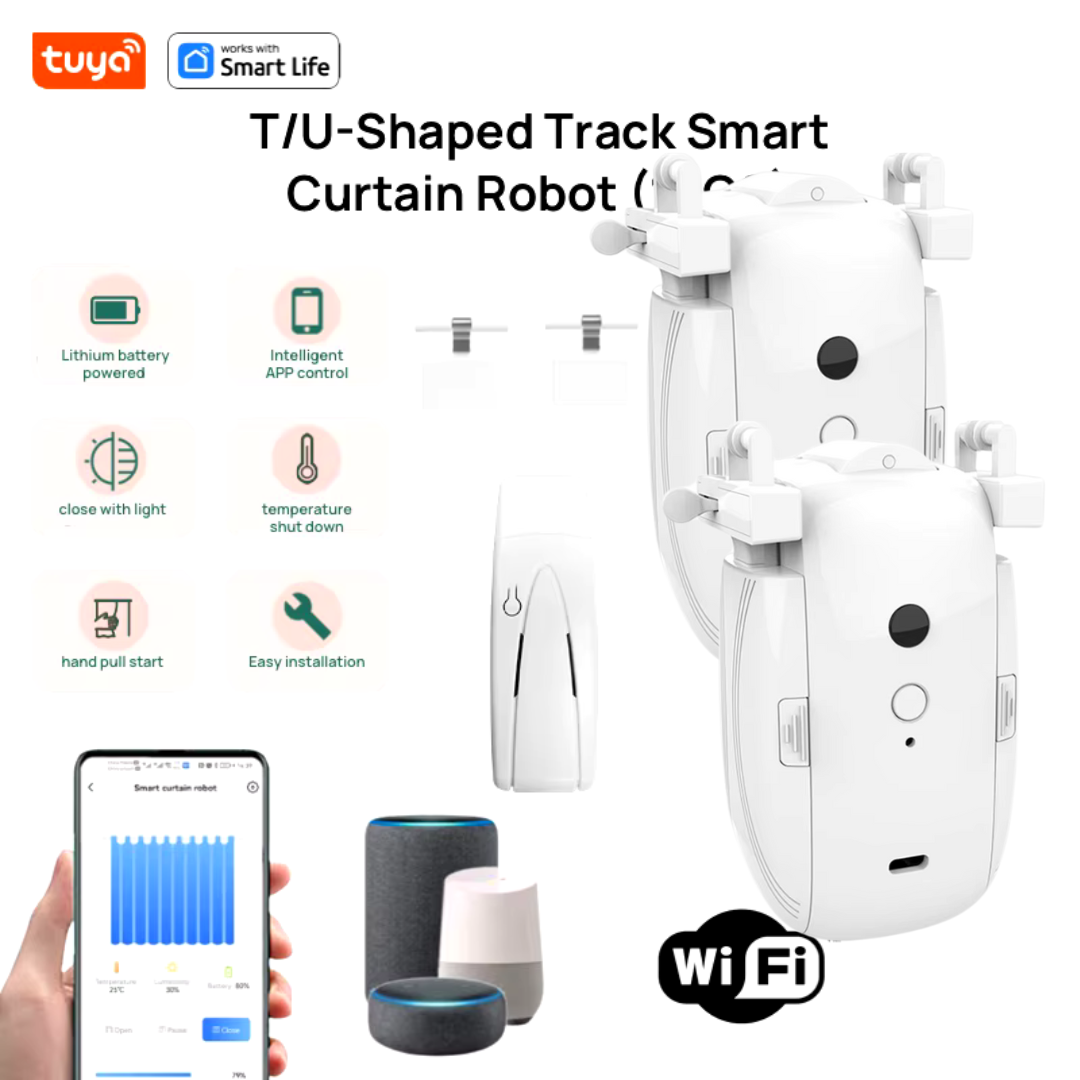 UsefulThings4you™ Automated Smart Curtain Robot