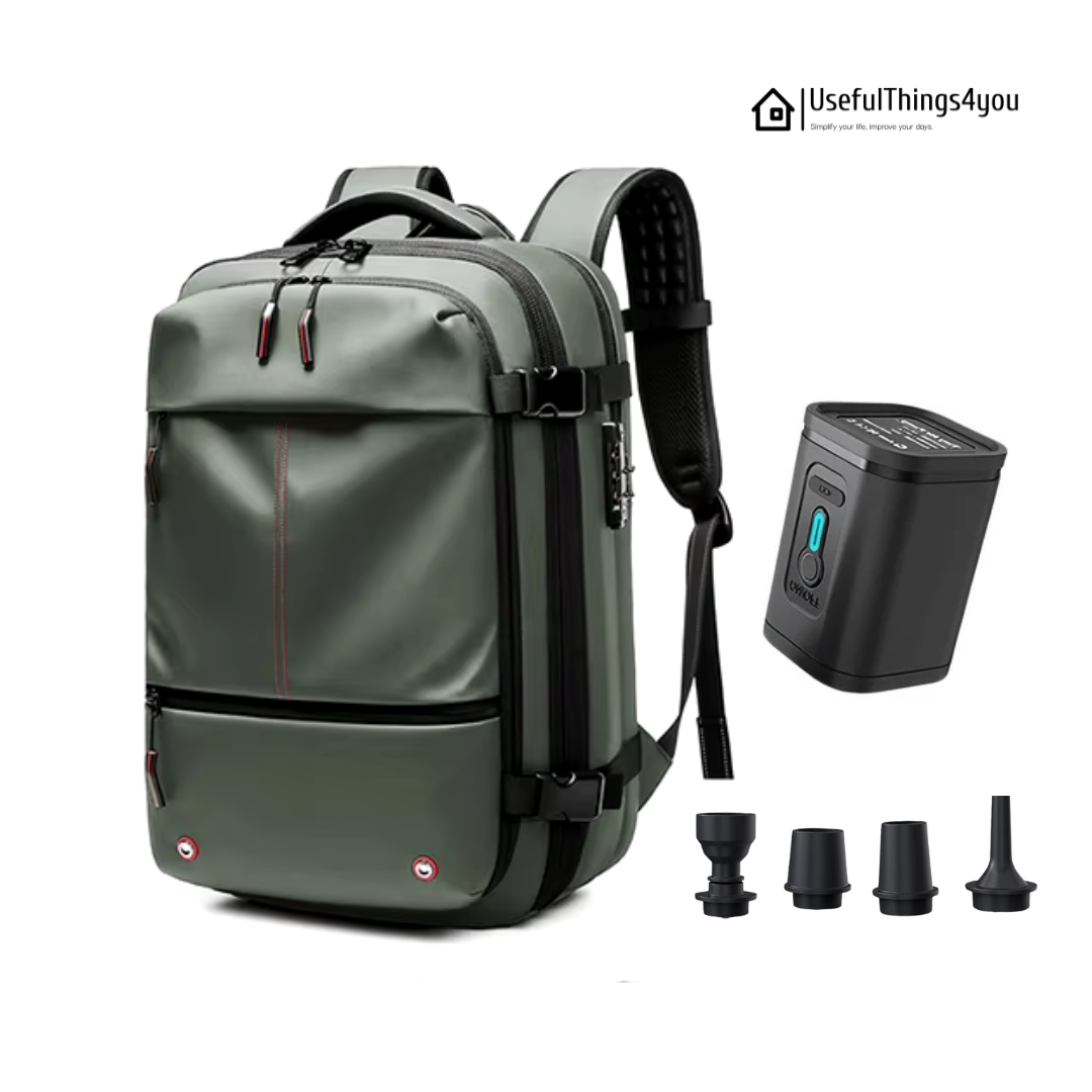 UsefulThings4you™ Vacuum Compression Waterproof Backpack