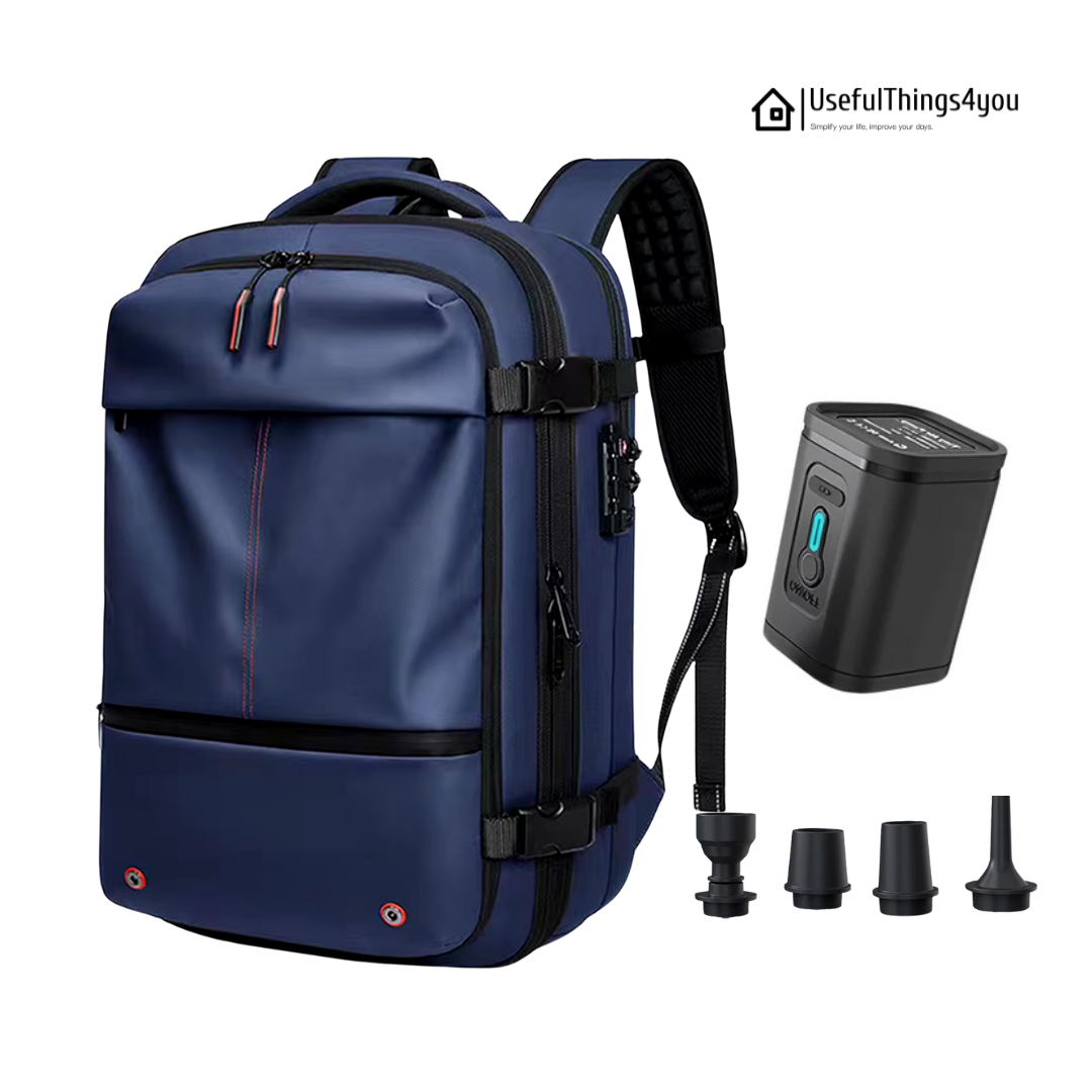UsefulThings4you™ Vacuum Compression Waterproof Backpack