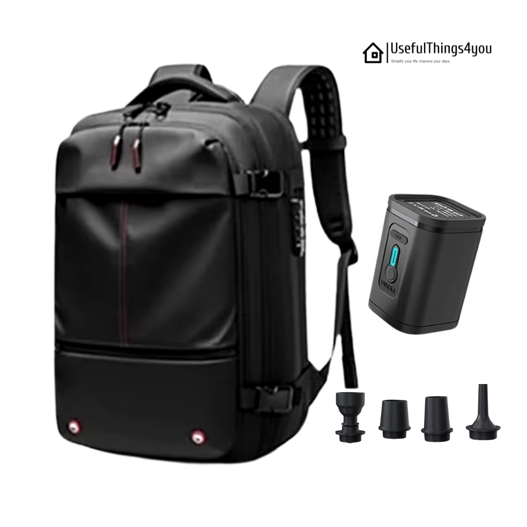 UsefulThings4you™ Vacuum Compression Waterproof Backpack