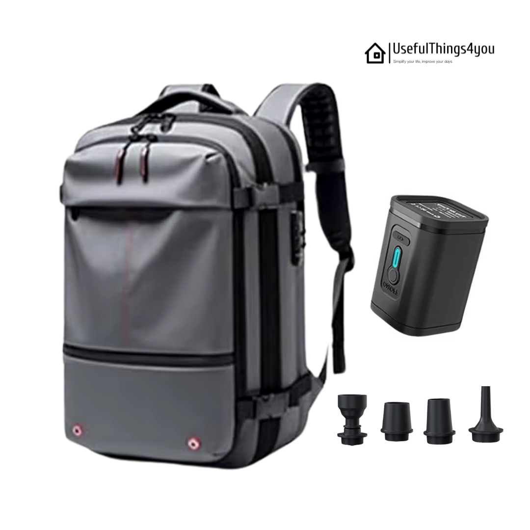 UsefulThings4you™ Vacuum Compression Waterproof Backpack