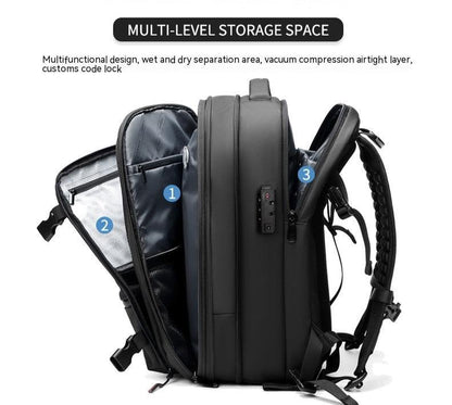 UsefulThings4you™ Vacuum Compression Waterproof Backpack