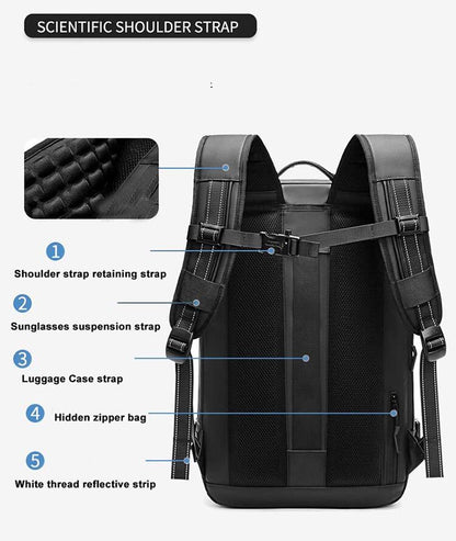 UsefulThings4you™ Vacuum Compression Waterproof Backpack